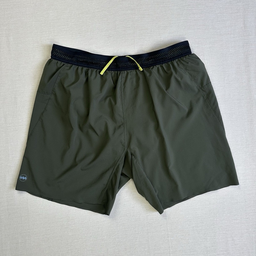 Janji Shorts Men's Medium Black Lined 7.5" Running Athletic